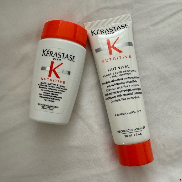 Kerastase Other - KÉRASTASE shampoo conditioner set mini